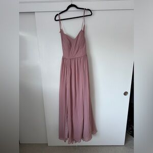 Azazie Cora Dusty Rose Bridesmaids Dress- A12 not altered